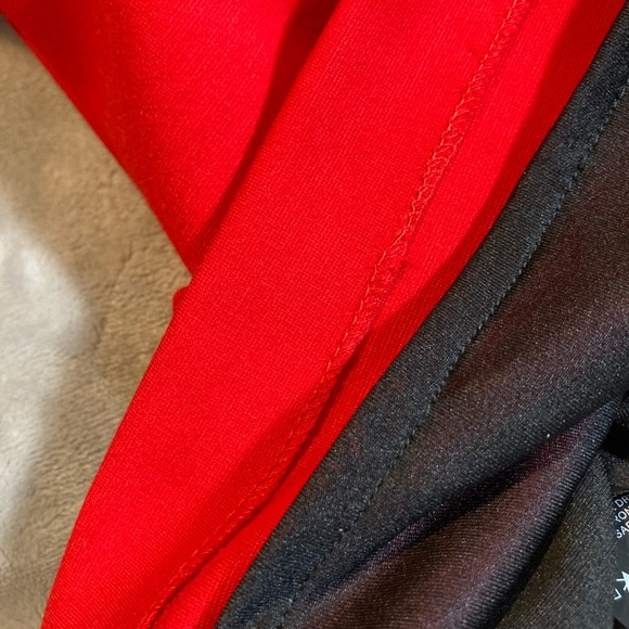 Vince Camuto Red Peplum Dress NWT S6 - Picture 11 of 12